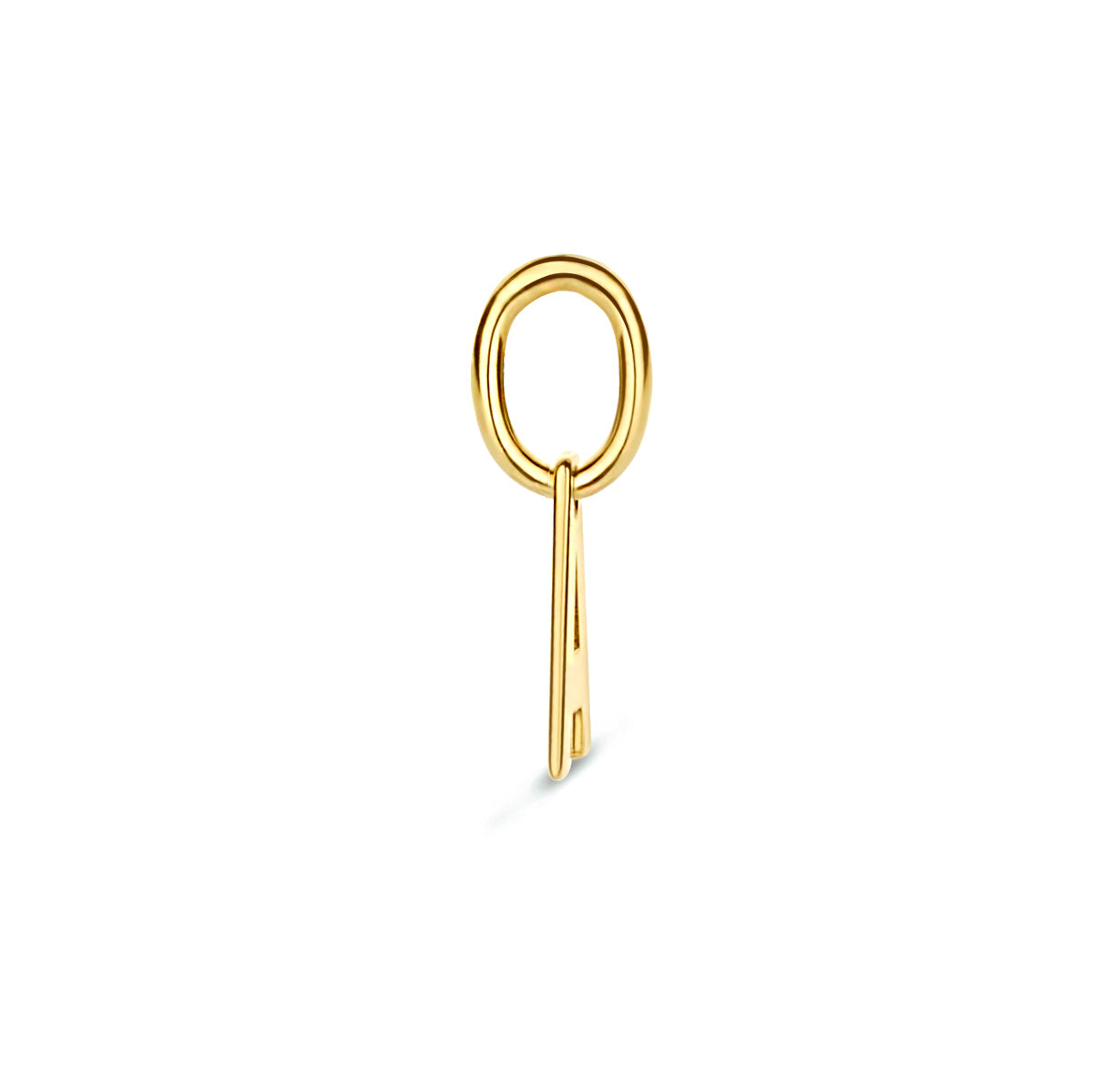 Hanger letter A 9K geelgoud #Letter_A