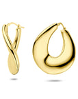 Zilveren vergulde oorringen 37,5 mm 1 micron - 2103715