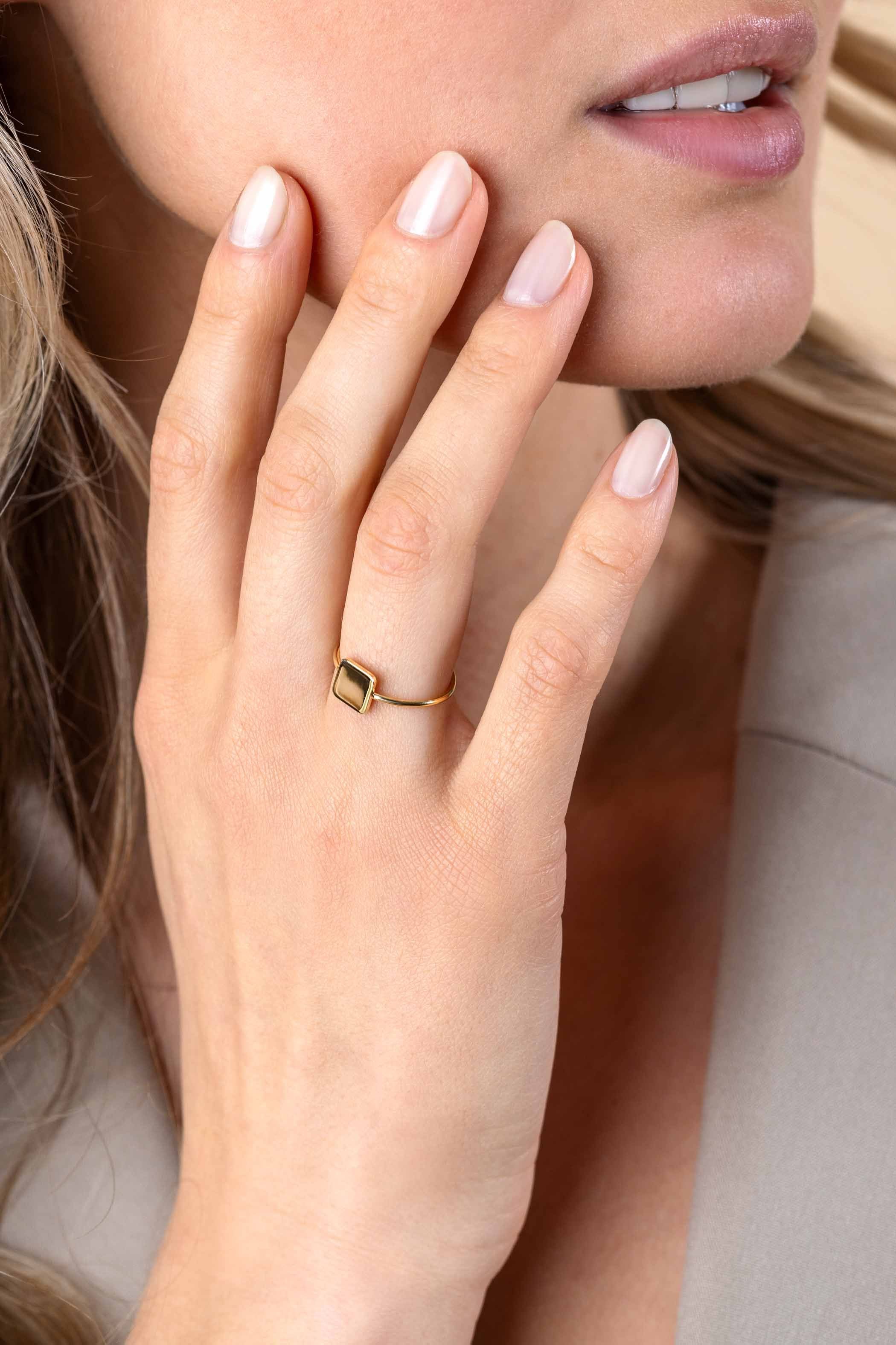 ZINZI 14K Gouden Ring ZGR485