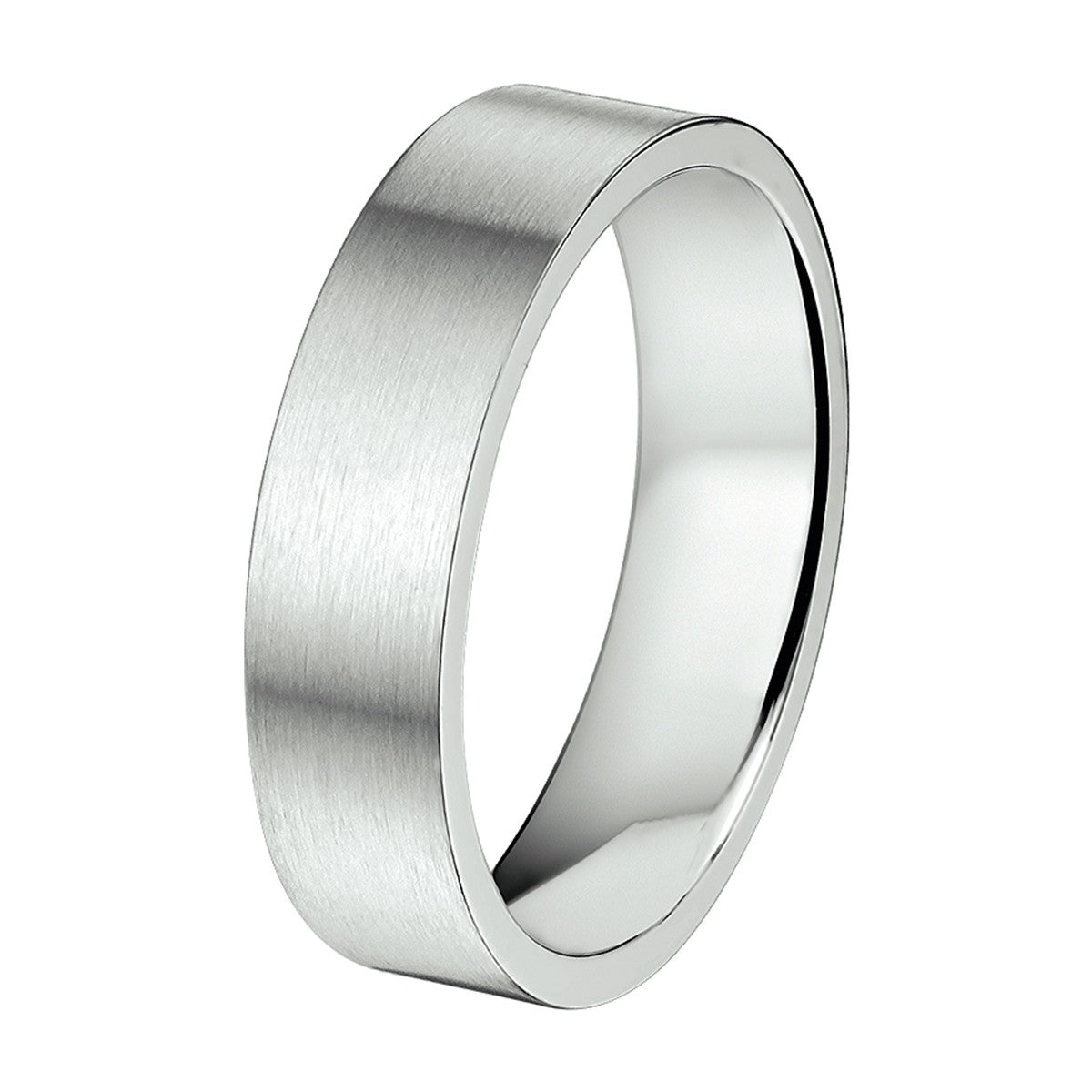 Edelstaal Ring A508 - 6 Mm Zonder Cz 6501582 - PansiteNederland.nl