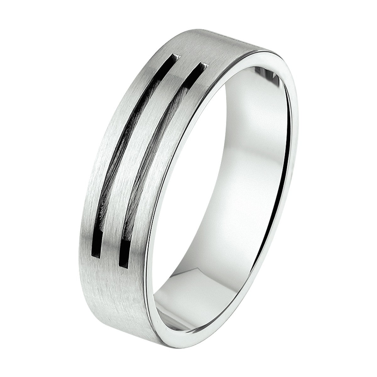 Edelstaal Ring A509 - 6 Mm Zonder Cz 6501606 - PansiteNederland.nl