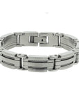 Edelstaal Armband Poli/Mat 14 Mm 22 Cm 6501642 - PansiteNederland.nl