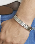 Edelstaal Armband Poli/Mat 14 Mm 22 Cm 6501642 - PansiteNederland.nl