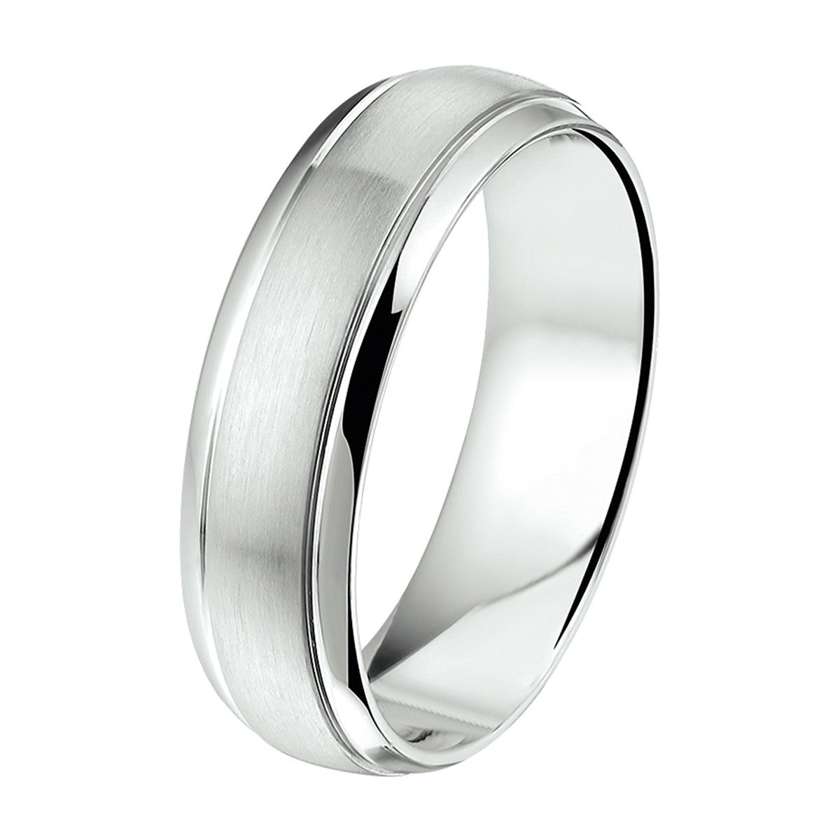 Edelstaal Ring A510 - 6 Mm Zonder Cz 6501738 - PansiteNederland.nl