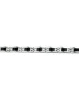 Edelstaal Armband Carbon 11,5 Mm 21,5 Cm 6502148