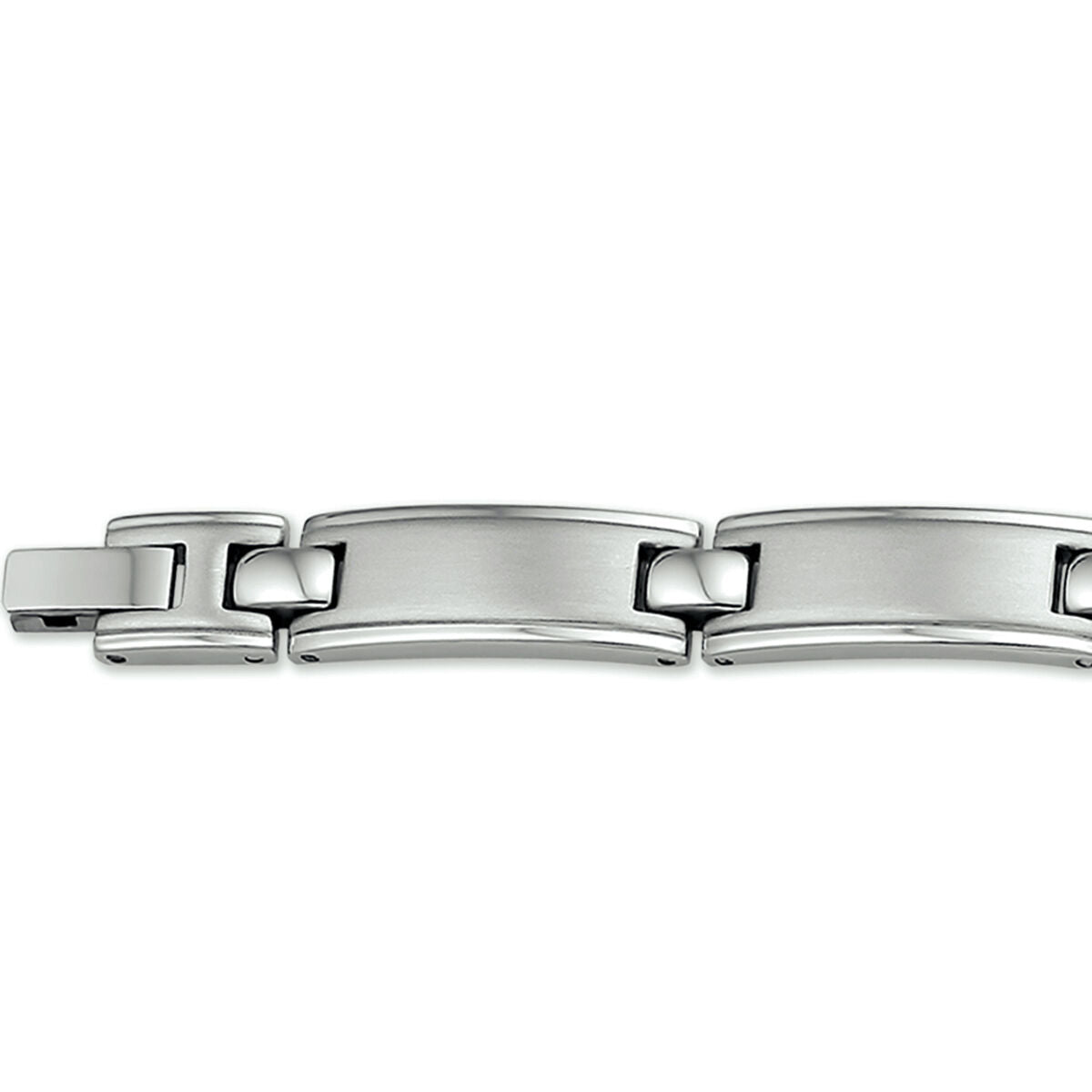 Stalen armband poli/mat 9 mm 20,5 cm PSN6503758, exclusief en kwalitatief hoogwaardig. Ontdek nu!
