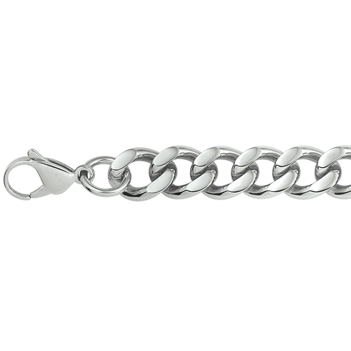 Stalen gourmette ketting 11,5 mm | 6504372 - PansiteNederland.nl