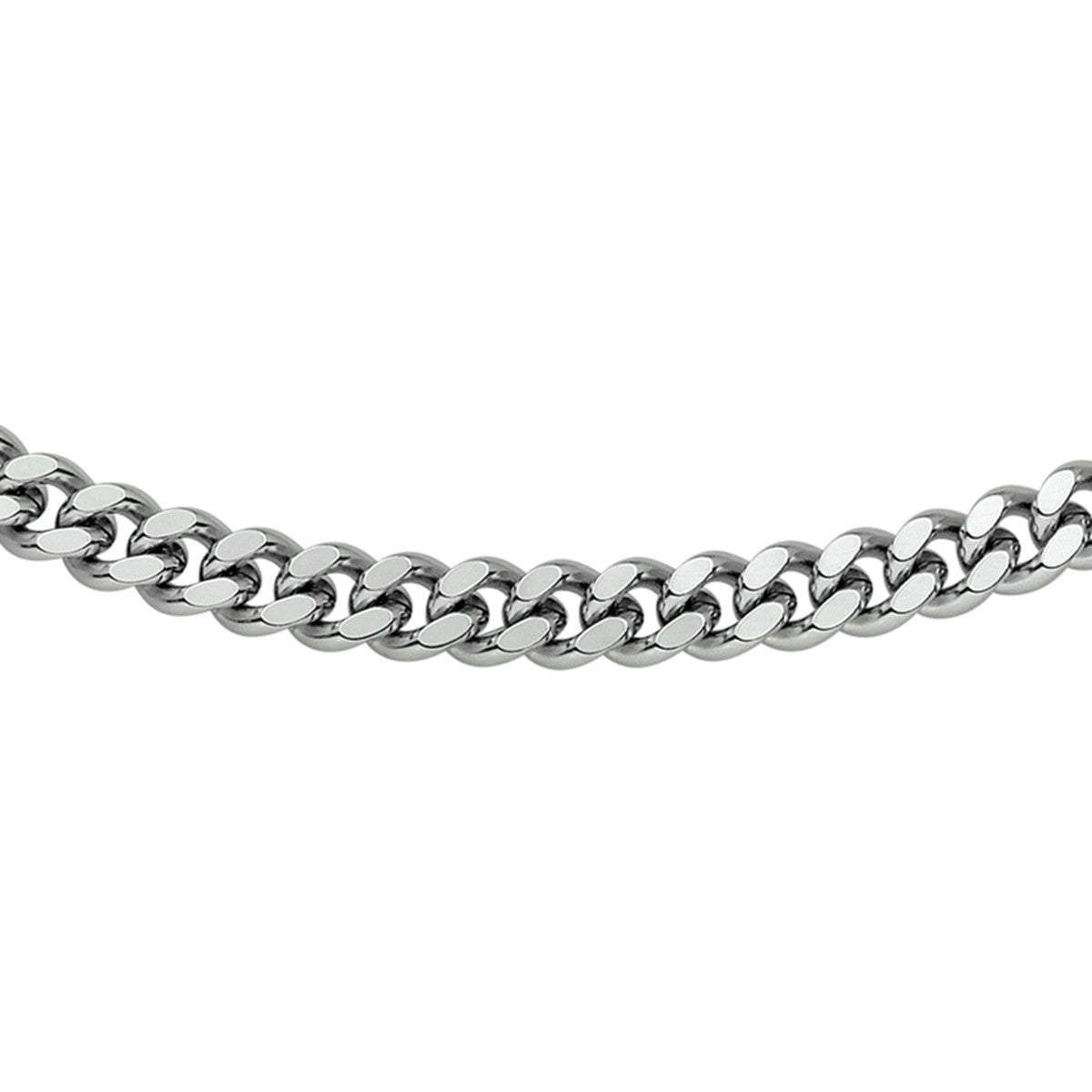 Stalen heren ketting geslepen gourmette 6,2 mm - PSN6502436 - PansiteNederland.nl