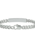 Edelstaal Graveerarmband Gourmette 9 mm 6504845 - PansiteNederland.nl