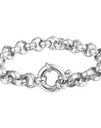 armband jasseron 9 mm met groot springslot edelstaal - 6504931