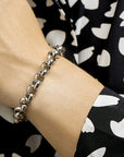 armband jasseron 9 mm met groot springslot edelstaal - 6504931