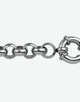 armband jasseron 9 mm met groot springslot edelstaal - 6504931