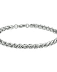 vossestaart 4,5 mm edelstaal