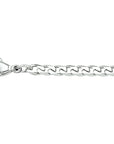 Stalen collier geslepen gourmette ketting 4,3 mm | 6504997, exclusief en kwalitatief hoogwaardig. Ontdek nu!