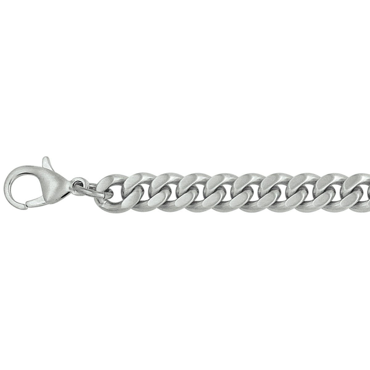 Stalen heren ketting geslepen gourmette 8 mm - PSN6505348 - PansiteNederland.nl