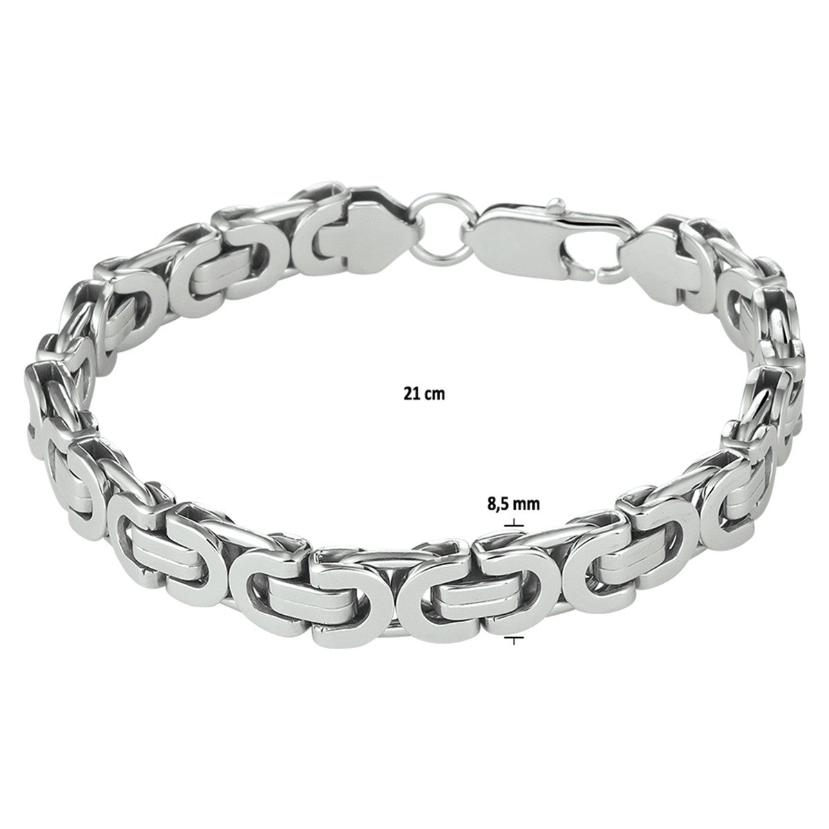 konings 8,5 mm edelstaal