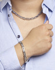 Stalen koningsketting 8,5 mm | 6505762 - PansiteNederland.nl