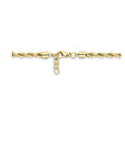 edelstaal collier koord 5,7 mm 43 + 3 cm ion plating 6506122
