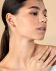 ZINZI Gold 14 krt gouden ring met trendy gourmet schakel 3mm breed ZGR448 - PansiteNederland.nl