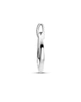 Zilveren gerhodineerde hanger druppel zirkonia 21 mm - 1341320 - PansiteNederland.nl