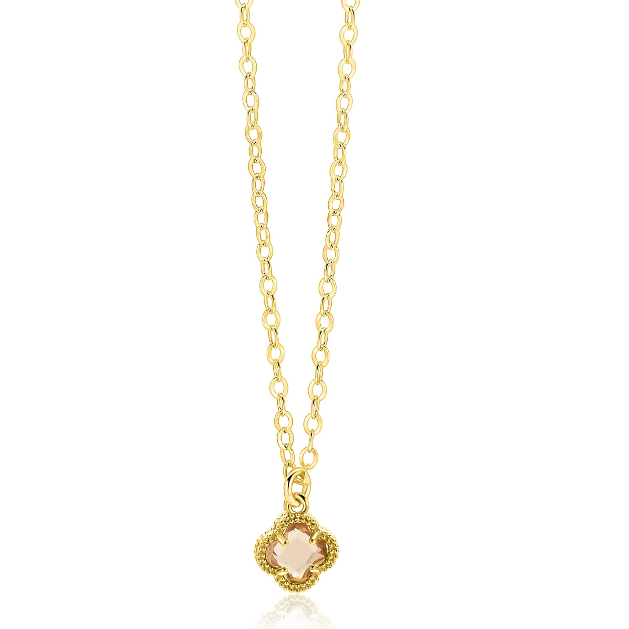 ZINZI Verguld Zilveren Ketting ZIC2905C