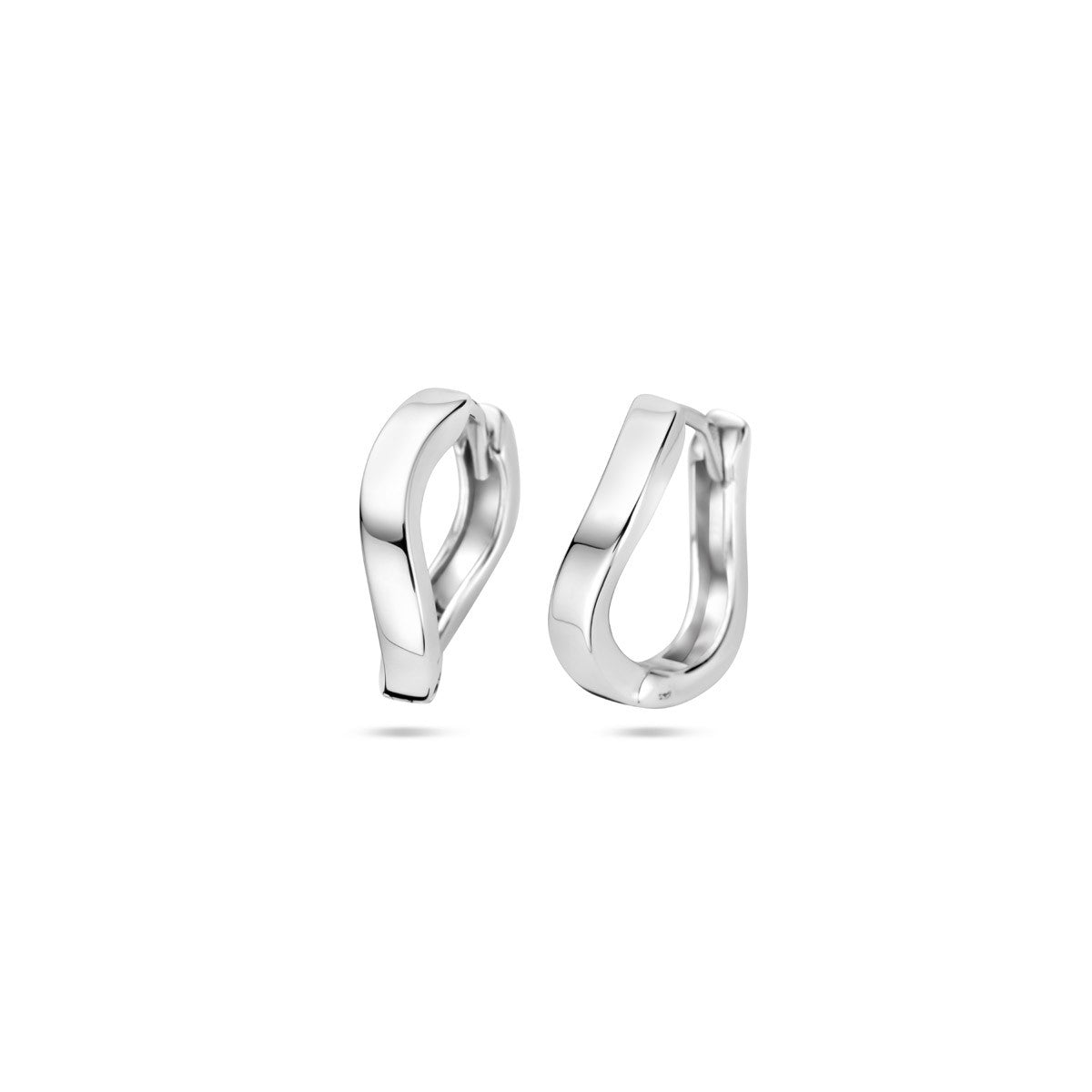 Zilver Gerhodineerd Klapoorringen 14 Mm 1340030 - PansiteNederland.nl