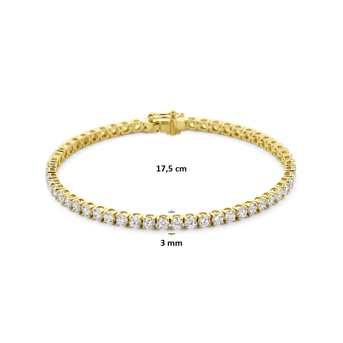 Fantasy Collection Armband Diamant lab grown 14K Geelgoud 4035884