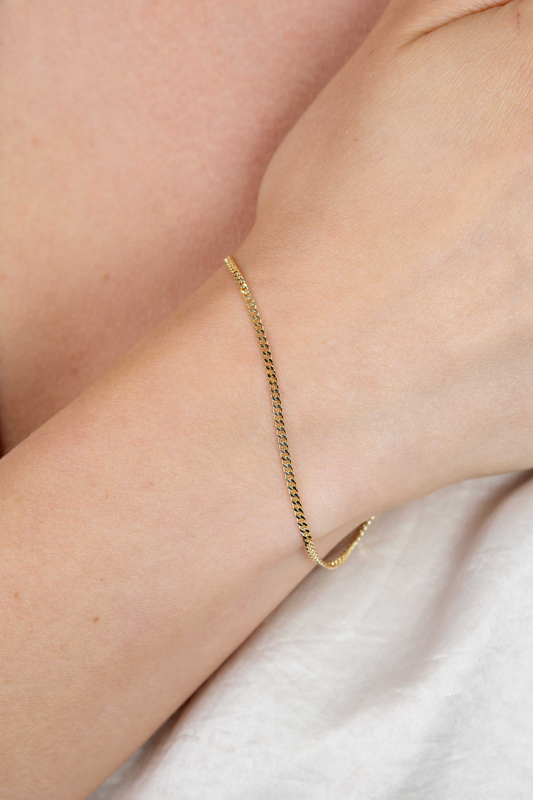 ZINZI 14K Gouden Armband ZGA495 17-19 cm