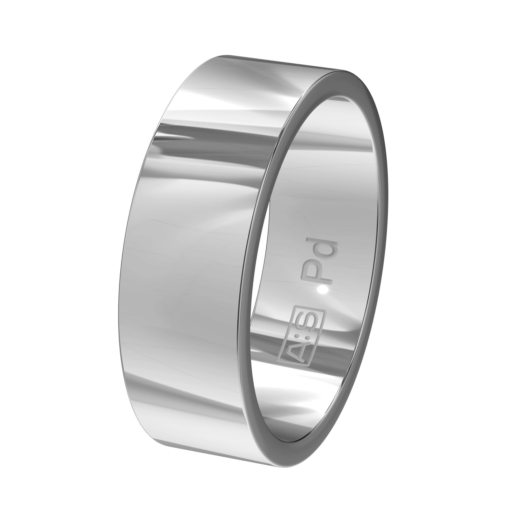 Aller Spanninga Trouwring 100 Palladium 585