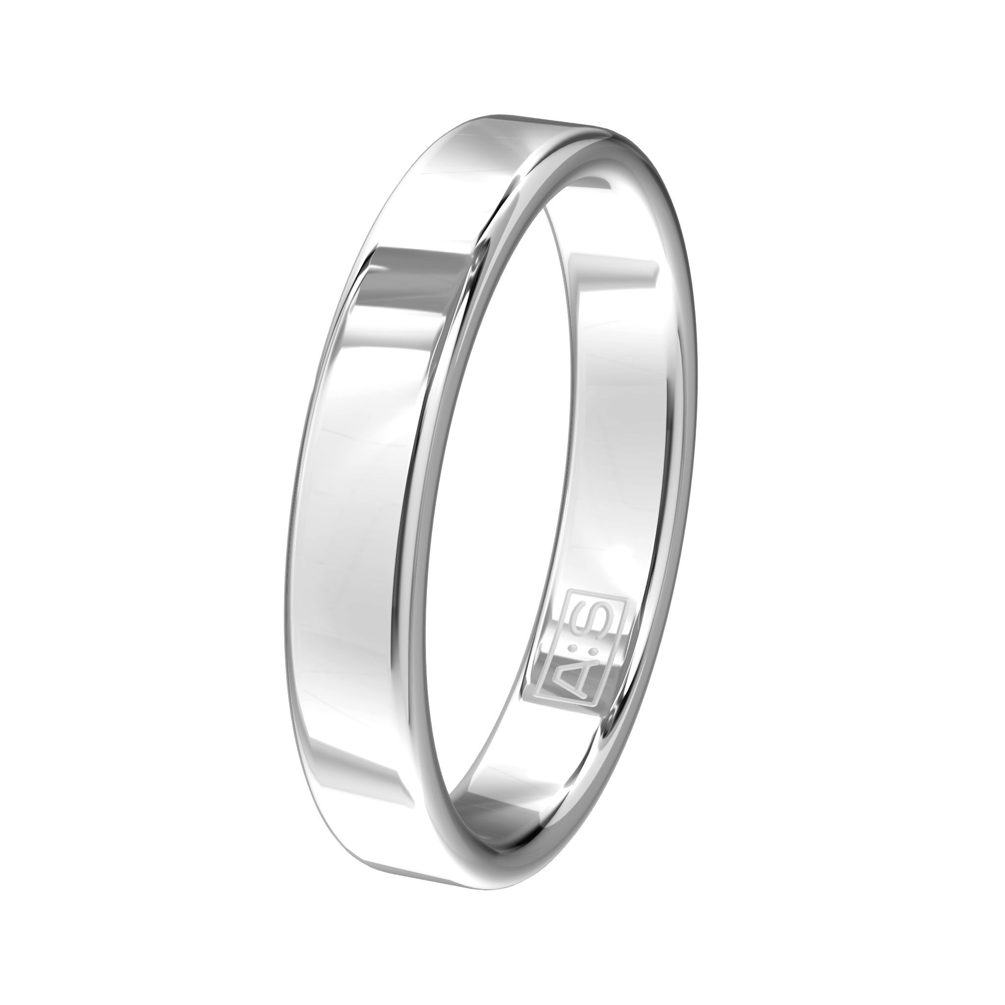 Aller Spanninga Trouwring 102 Zilver