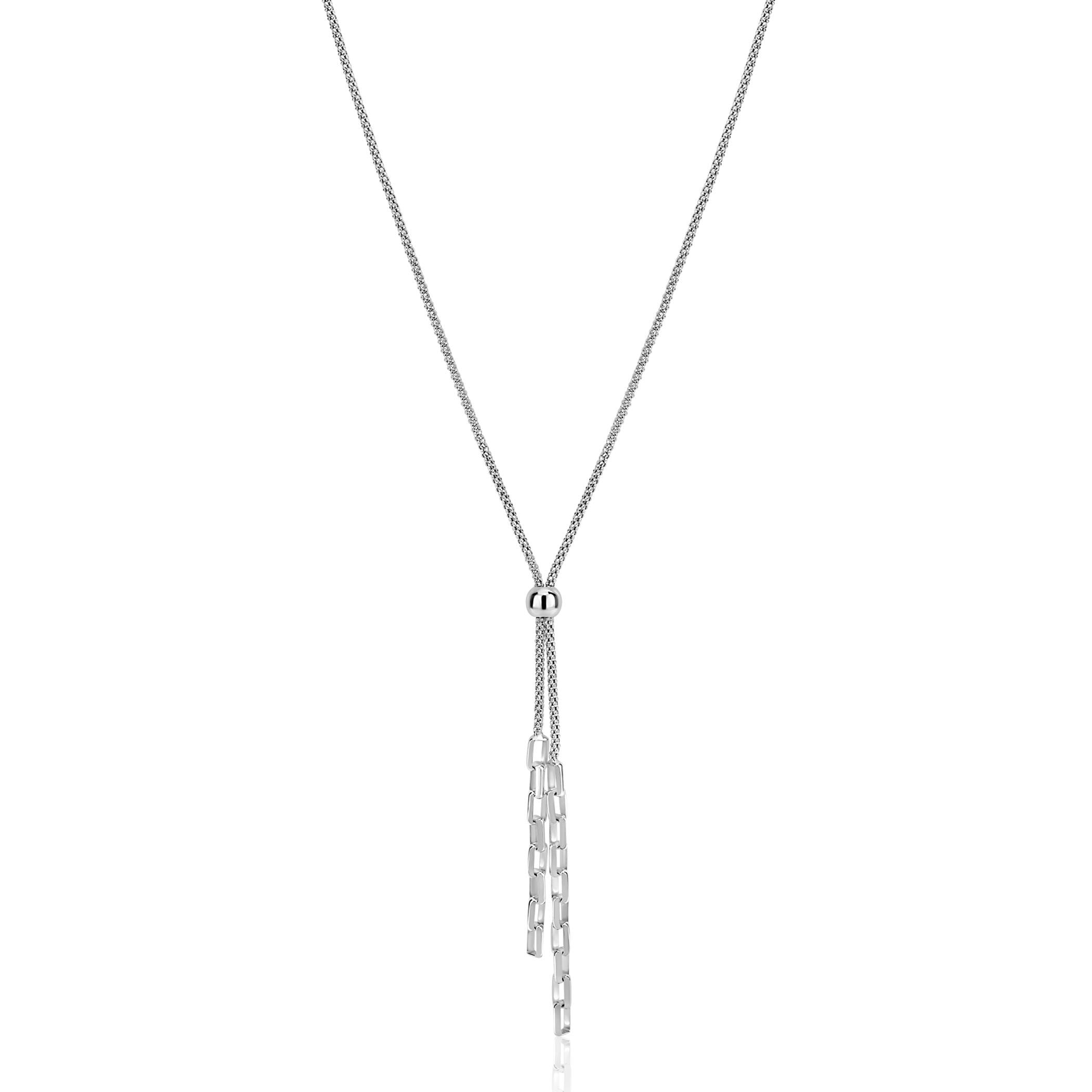 ZINZI Zilveren Ketting 43-46cm - ZIC2710