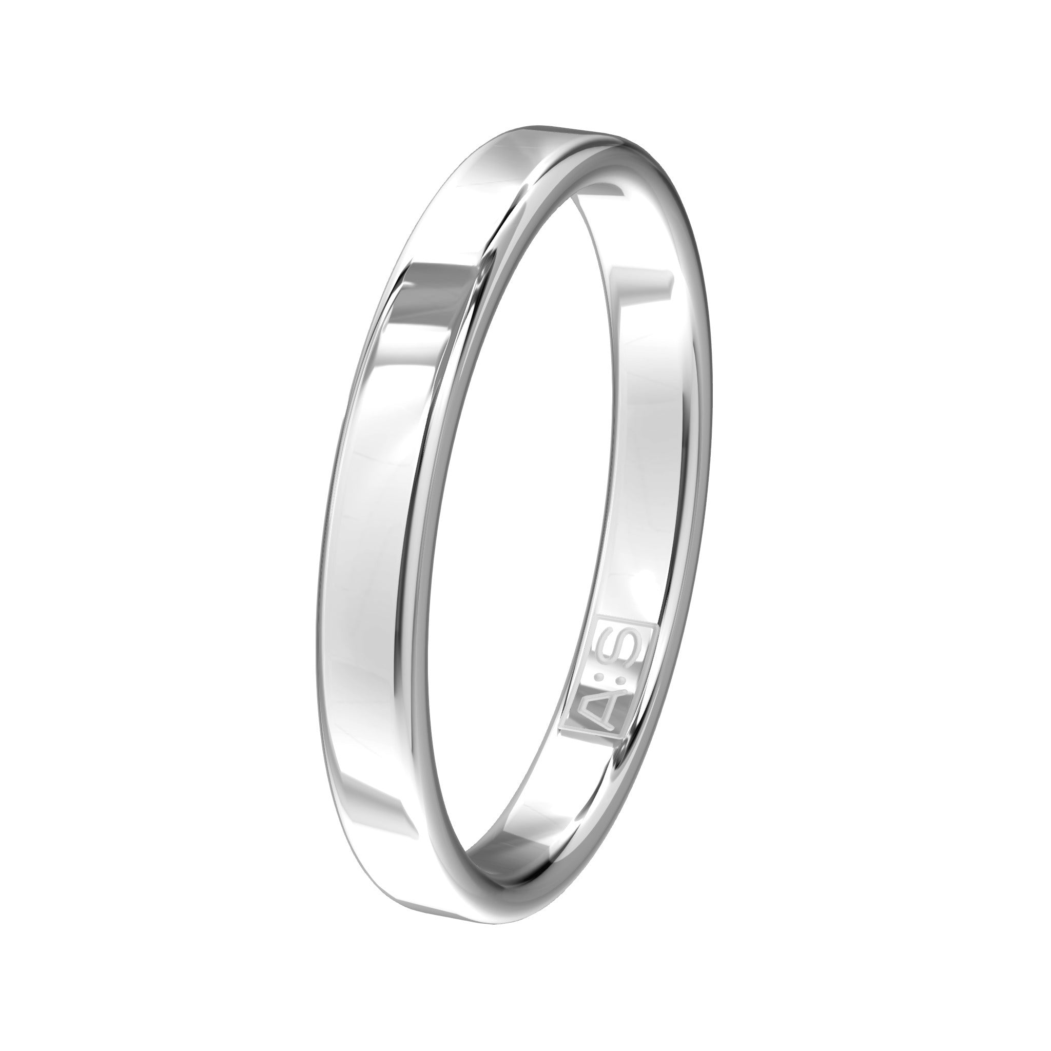 Aller Spanninga Trouwring 102 Zilver