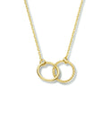 14K geelgoud collier rondjes 40 - 42 - 44 cm 4024856