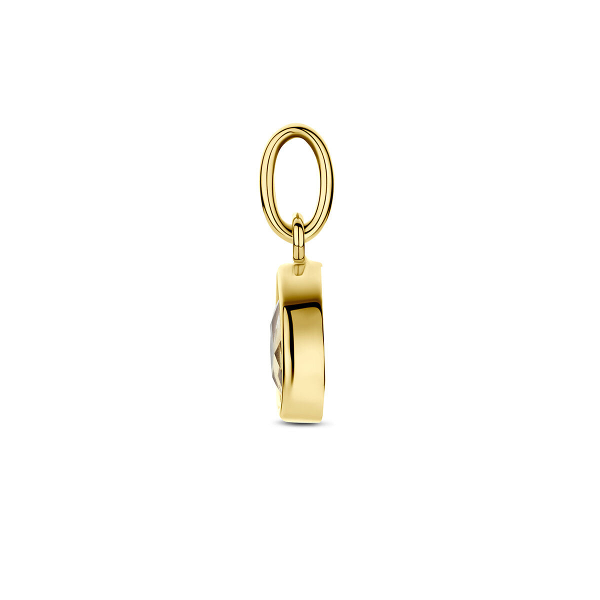 Hanger citrien 14K geelgoud 7,5 mm