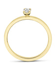 18K Geelgoud Ring Diamant 0.15Ct G Vsi 7000214 - PansiteNederland.nl