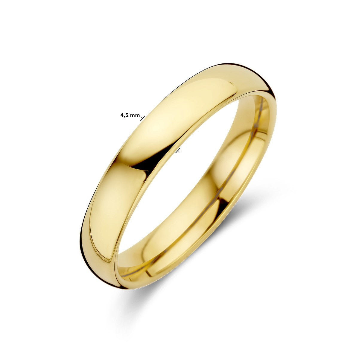 18K Geelgoud Relatiering (Heren Maten) 7000232 - PansiteNederland.nl