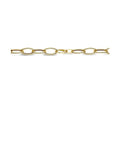 18K geelgoud collier paperclip ronde buis 12,5 mm 45 cm 7000247 - PansiteNederland.nl