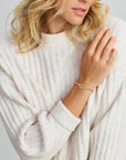 18K Geelgoud Armband Gourmette 5,8 Mm 19 Cm Met Groot Springslot 7000250