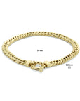 18K Geelgoud Armband Gourmette 5,8 Mm 19 Cm Met Groot Springslot 7000250