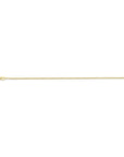 18K geelgoud collier gourmette 4-zijdes geslepen 1,2 mm 41 - 43 - 45 cm 7000263