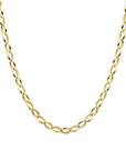 18K geelgoud collier anker 8,8 mm 45 cm 7000309
