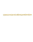 18K geelgoud collier anker 8,8 mm 45 cm 7000309