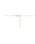 18K geelgoud y-collier druppel 43 - 45 - 47 cm 7000313