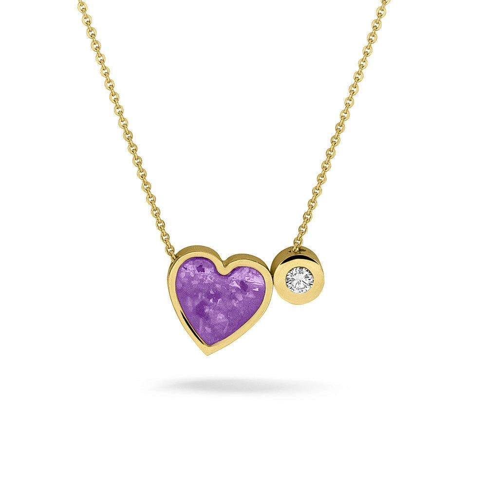 See You Mini hart ashanger in goud met collier – 701 – afbeelding 15