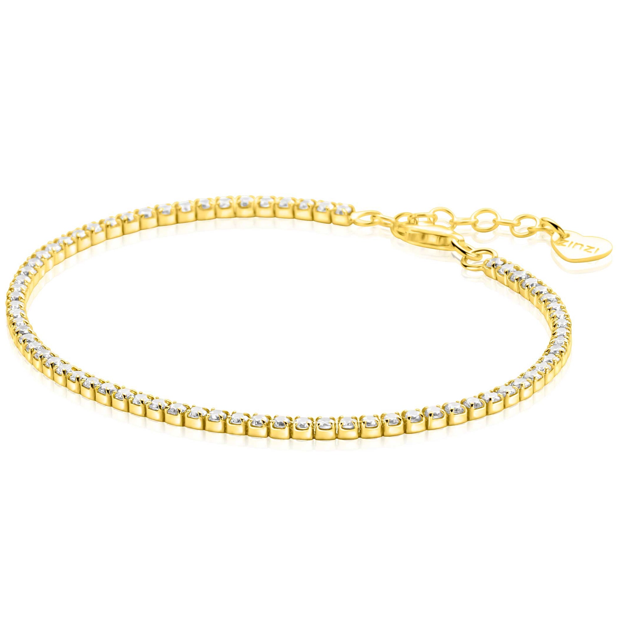 ZINZI Verguld Zilveren Armband ZIA2892 - ZIA2892