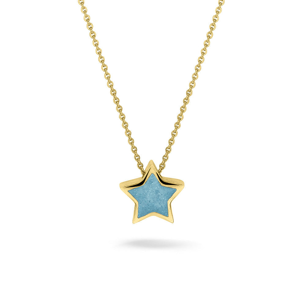 See You Gouden mini ster voor as met collier – 702 – afbeelding 1