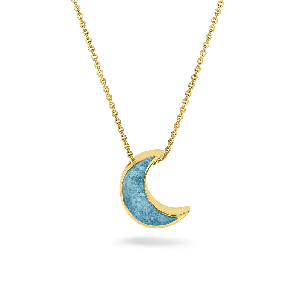 See You Mini maan voor as in goud met collier – 703 – afbeelding 1