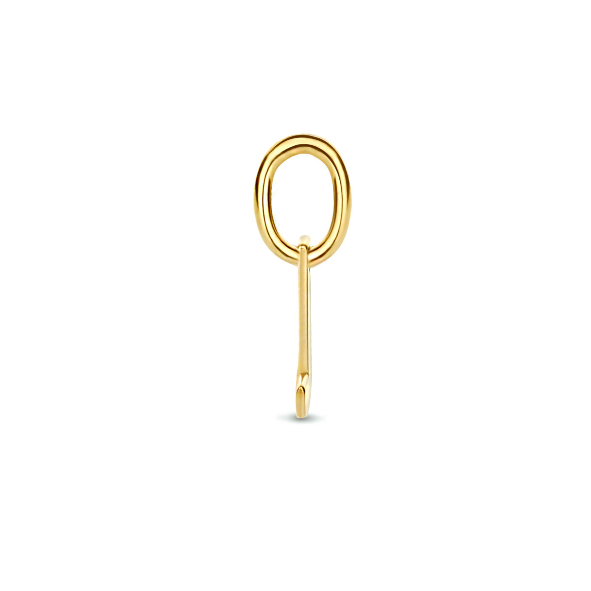 Hanger letter L 9K geelgoud #Letter_L