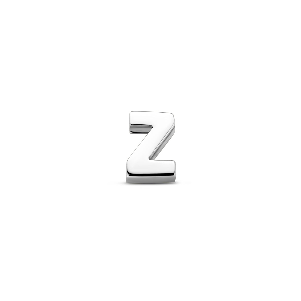 Hanger letter Z 6,5 mm zilver #Letter_Z