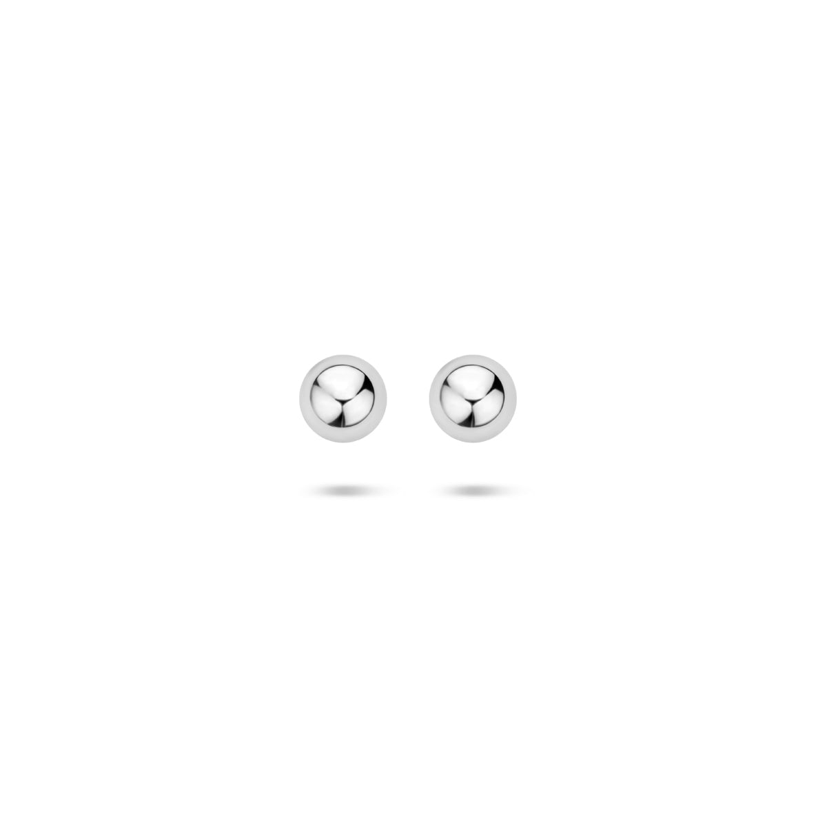 Oorbellen bolletje zilver 4 mm #Diameter (mm)_4